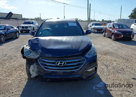 2018 Hyundai Santa Fe Sport 2.4L из США, поврежденный, VIN 5XYZU3LB2JG513515